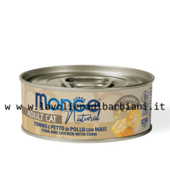 TONNO E PETTO DI POLLO CON MAIS (80 g) cod. 60060