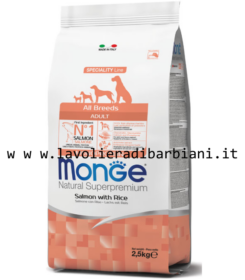 ADULT - SALMONE CON RISO (2,5 kg) cod. 60096