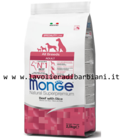 ADULT - MANZO CON RISO (2,5 kg) cod. 60098