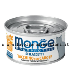 SFILACCETTI TACCHINO CON CAROTE (80 g) cod. 60148