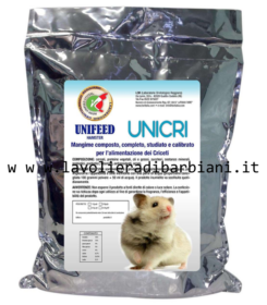 UNICRI PER CRICETI (1kg) cod. 60111