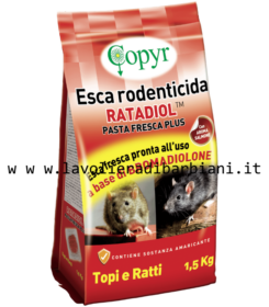 ESCA RODENTICIDA (1,5 kg) cod. 60120