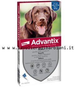 ADVANTIX SPOT-ON CANE 25-40 kg (4 PIPETTE) cod. 60265