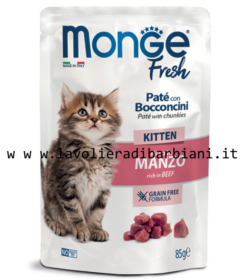 MONGE FRESH MANZO KITTEN (85 g) cod. 60298