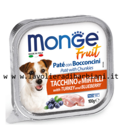 FRUIT TACCHINO E MIRTILLI (100 g) cod. 60313