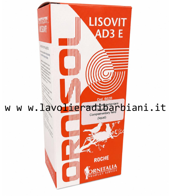 ORNISOL LISOVIT AD3 E (200 g) cod. 60320