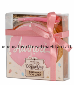 TORTA GLASSATA ROSA (120 g) cod. 60451