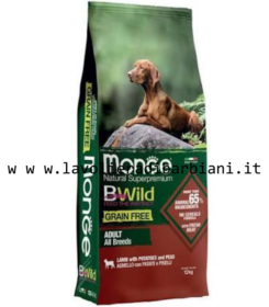 GRAIN FREE CANE ADULTO AGNELLO, PATATE E PISELLI (12 kg) cod. 60510