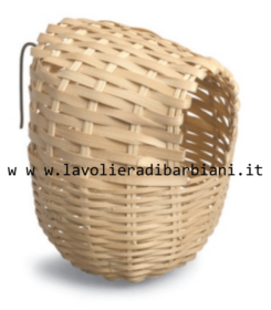 NIDO A PERA IN VIMINI LAGRO (1 pz) cod. 60573