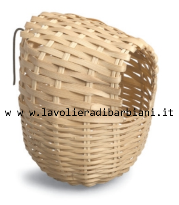 NIDO A PERA IN VIMINI LAGRO (1 pz) cod. 60573