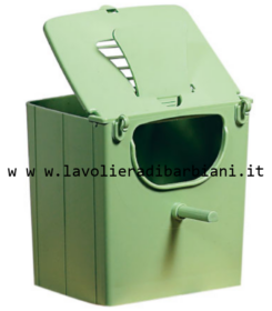 NIDO PER ESOTICI VERDE (1 pz) cod. 60580